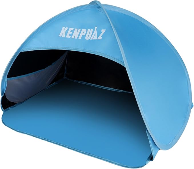 KENPUAZ Head Pop-Up Canopy - Instant Shade Solution for Bed Canopies & Drapes (Blue)