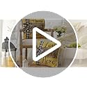 AVOIN colorlife Home Sweet Home Bee Sunflower Throw Pillow Covers, 18 x 18 Inch Love Lives Here Spring Summer Stripes Cush...