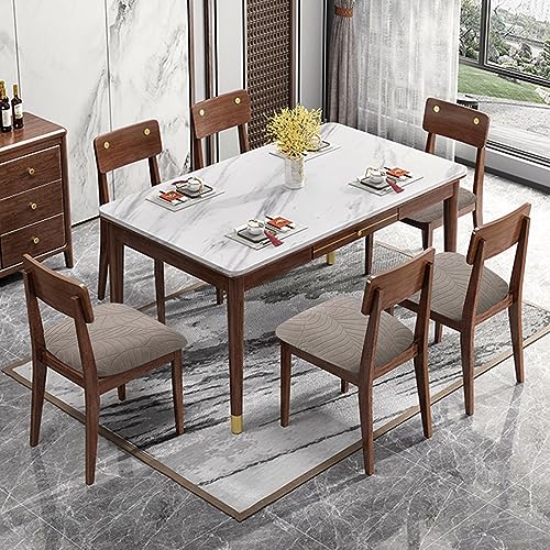 Genina Waterproof Seat Covers for Dining Room Chairs, Stretch Chair Seat Covers Removable Washable Dinning Room Kitchen Ch...