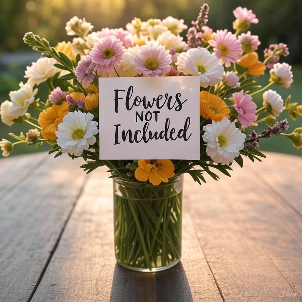 UNIKPACKAGING “I Love You” Flower Gift Letter Shaped Fillable Box, with Plastic Liner, Size 22″ x 8″ x 4″ inch, for Luxury...