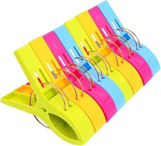 Danmu Beach Towel Clips,Beach Clips,Cruise Essentials,Towel Clips for Beach Chairs Cruise, Heavy Duty Clothes Pins-Keep Yo...
