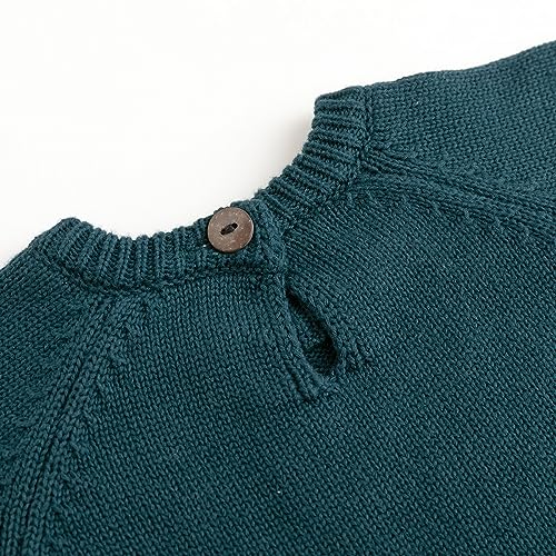 Simplee kids Baby Girls Kint Romper Fall Long Sleeve Rompers Newborn Baby Solid Overall Jumpsuit Outfits