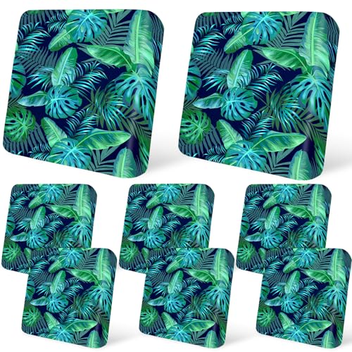 pickyNproud 8Pcs Patio Cushion Covers Stretch Outdoor Couch Cushions Slipcovers Replacement Washable Furniture Protector w...