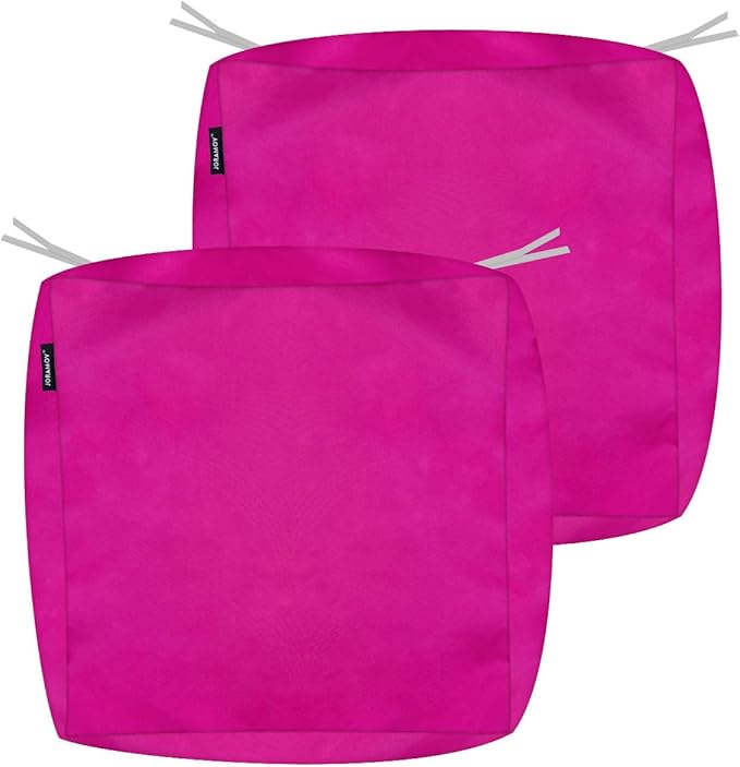 Joramoy Patio Cushion Covers 22×20×4 in - Waterproof Outdoor Seat Cushion Slipcovers Replacement Set of 2, Outdoor Chair C...
