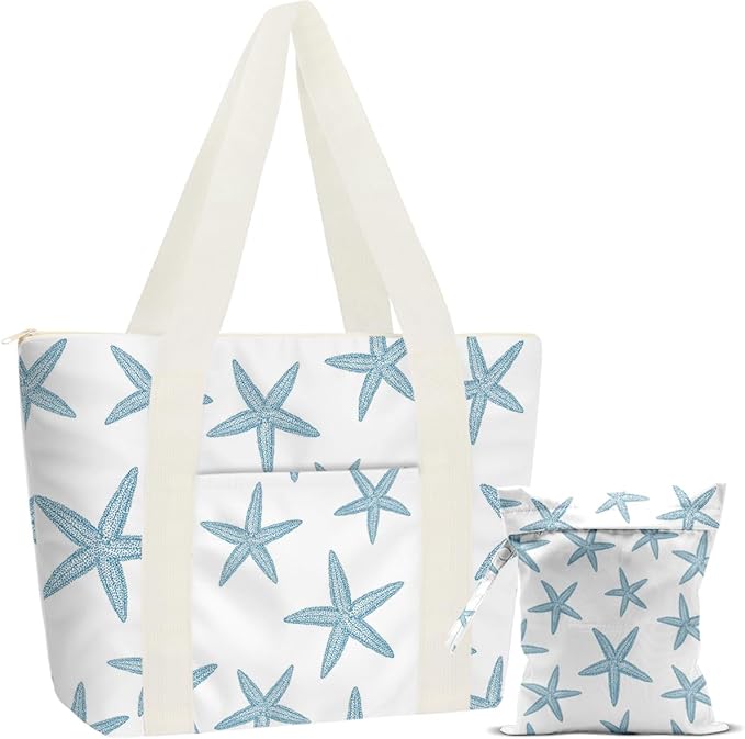 zcyxuuw Beach Bags Wet Bag for Swimsuit Tote Bag for Friends Travel Gifts, Aloha Bags Waterproof Vacation Essential