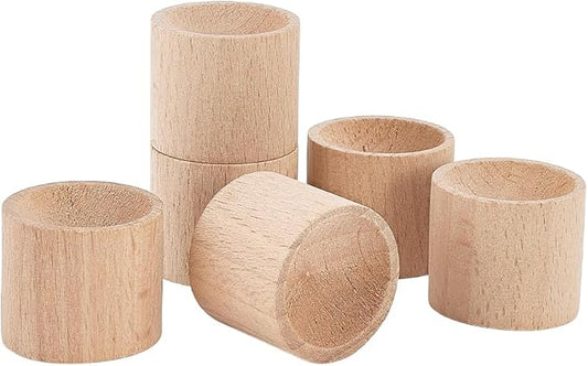 PH PandaHall 6pcs Wooden Essential Oil Diffuser, Passive Fragrance Diffuser Car Air Freshener Diffuser for Home Bedroom Of...