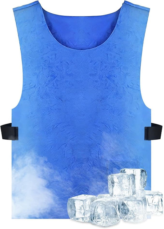 Loxiia Evaporative Cooling Vest for Men & Women, Water-Activated Cooling Vest for Hot Weather