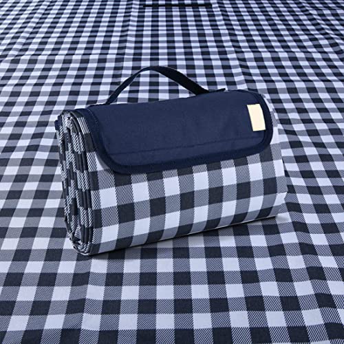 LRUUIDDE Extra Large Picnic Blanket Beach Blankets, Outdoor Foldable Waterproof Sand Mat for Beach Camping Hiking Travel F...