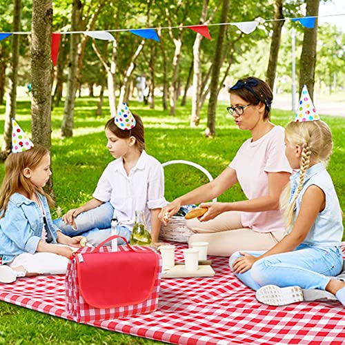 Lchkrep Picnic Blanket Beach Blankets 80"x60" Large Sandproof Waterproof Camping Portable Travel Blanket Play Mat for Outd...