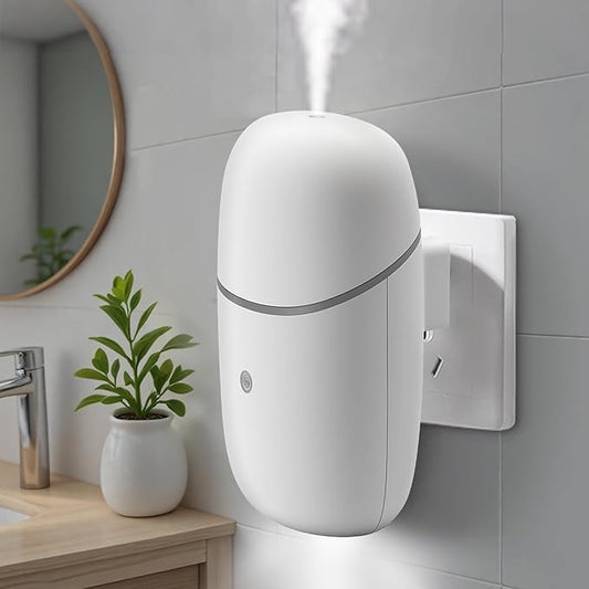 Tediselu Essential Oil Diffuser for Home, Cold Waterless Diffuser with Low/High Switch, Plug in Diffuser with Night Light,...
