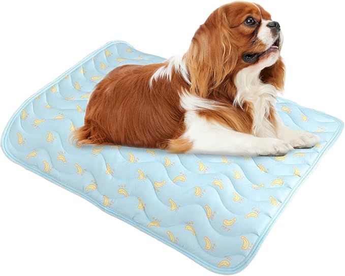 Aimondow Pet Cooling Mat, Washable Ice Silk Cooling Mat for Dogs and Cats, Pet Summer Cooling Bed for Cats, Portable Pet C...
