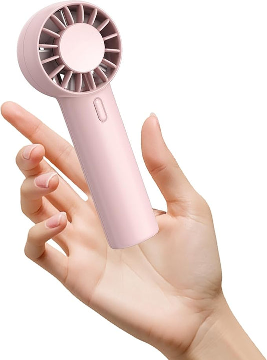 Mizong Mini Fan Portable Fan USB Rechargeable Handheld Fan with 3 Speed Wind Pocket Personal Cooling Fan for Desktop Trave...