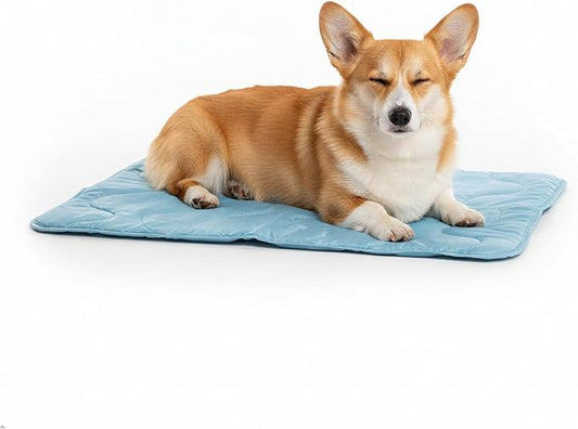 TILZIKA Dog Cooling Mat for Dogs & Cats - 0.87" Thick Self-Cooling Pet Mat (Medium 36×23") - Machine Washable, No Electric...