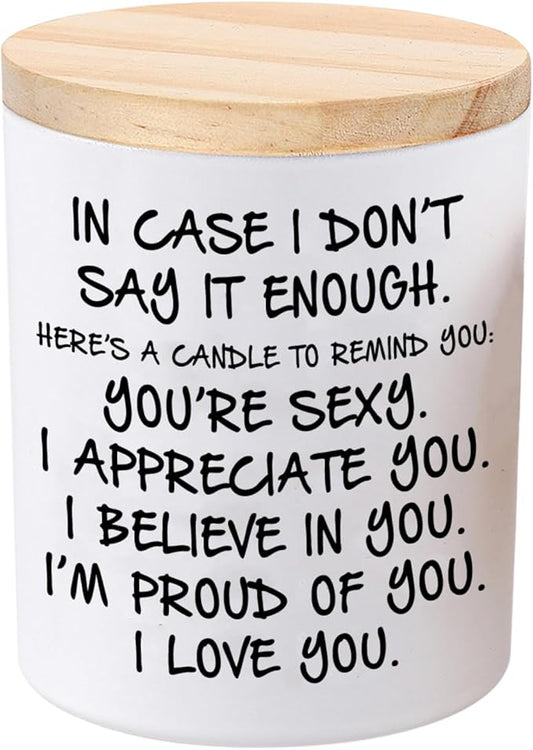 BFJLIFE Candles Gifts for Girlfriend Wife Her Funny Novelty Unique Valentines Mothers Day Anniversary Christmas Birthday G...