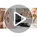 ProCase Velvet Jewelry Box Organizer for Women Father's Day, 2 Layer Jewelry Display Storage Holder Case for Necklace Earr...