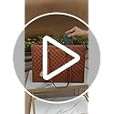 LOVEVOOK Lunch Tote Bag for Women, 15.6 Inch Laptop Bag with Insulated Lunch Compartment, Quilted Large Capacity Computer ...