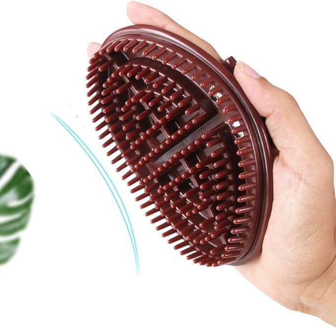 Meridian Brush Massage Brushes, Beauty Salon Professional Acupressure Meridian Brushes, Scalp Massage Brush, Full Body Rel...