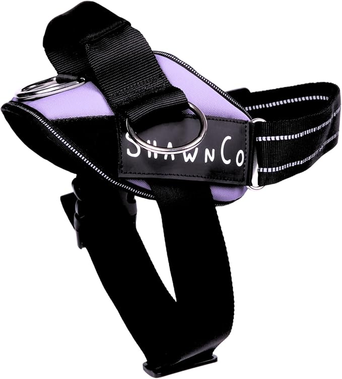 ShawnCo Essential Pro Dog Harness, No-Pull Pet Vest with 3 Leash Clips and Removable, Reflective Side Patches, Adjustable ...