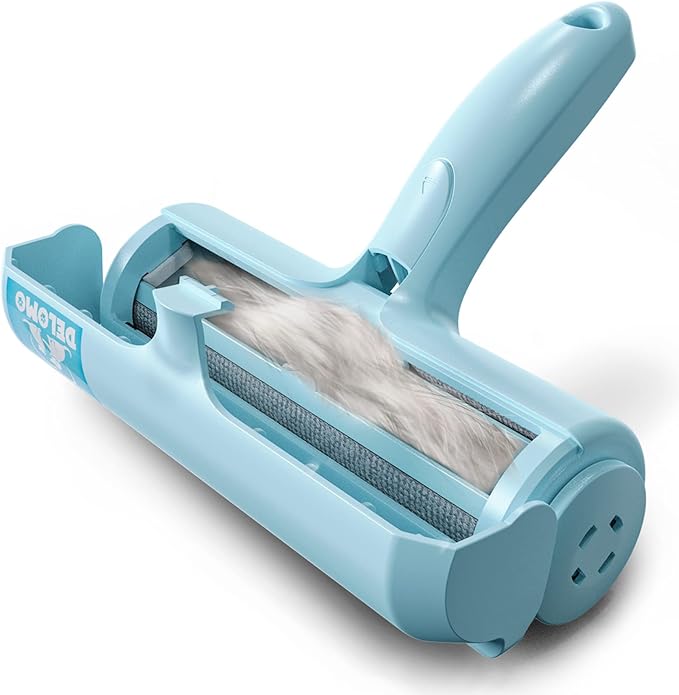 DELOMO Pet Hair Removal Tool, Pet Hair Remover - Lint Roller for Pet Hair - Cat and Dog Hair Remover for Couch, Furniture,...