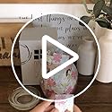 KindNotes Glass Keepsake Gift Jar with Sympathy Messages - Refreshing Floral