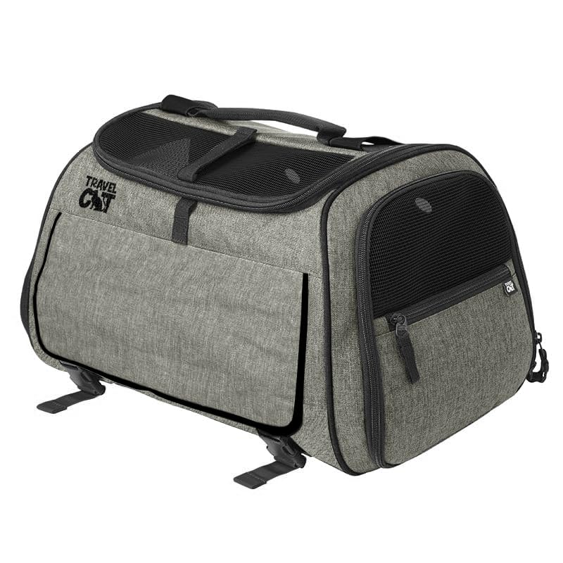 Travel Cat Carrier Bag - Portable Comfort Soft Sided Transpurrter Cat Carrier for Small Medium Cats Kitten up to 30 LBs Ai...
