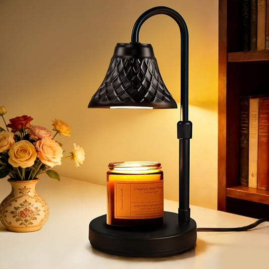 Adjustable Candle Warmer Lamp with Timer: Mothers Day Gifts Lamp fits All Candle Jar Home Decor - Wax Warmer for Scented W...