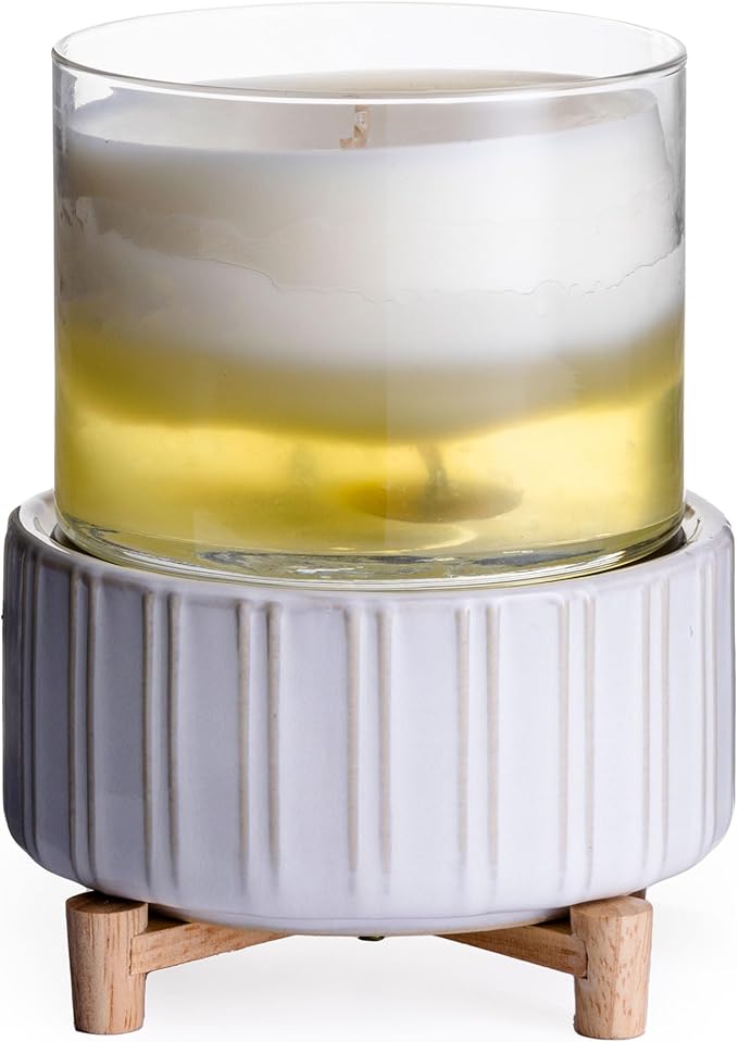 Candle Warmers ETC 2-in-1 Candle and Fragrance Warmer for Warming Scented Candles or Wax Melts and Tarts with to Freshen R...