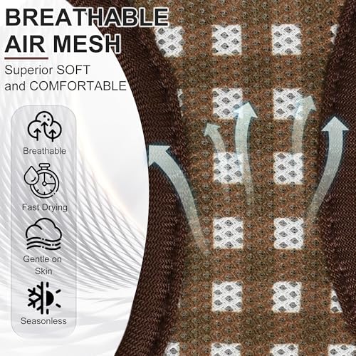 AIITLE Adjustable Dog Harness and Leash Set, Step in No Pull Pet Harness, Soft Mesh Reflective Plaid Vest Harnesses for Sm...
