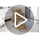 Bankers Box Medium Classic Moving Box 8 Pack, Reinforced Handles, Tape-Free Assembly, Box with Lid, 19-in x 14.5-in x 15....
