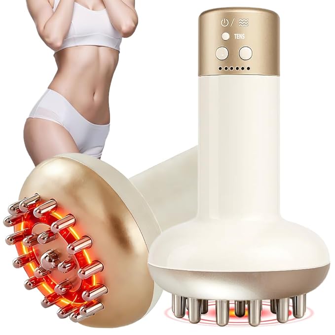 Yuonry Lymphatic Drainage Massager & Anti Cellulite Massage Tool, Reduce Stretch Marks & Cellulite, for Legs, Arms & Bell...