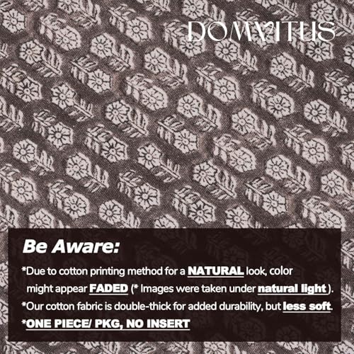 DOMVITUS 18x18 Pillow Cover, Floral Pillow Covers, Couch Pillows for Living Room, Decorative Farmhouse Accent Print Throw ...