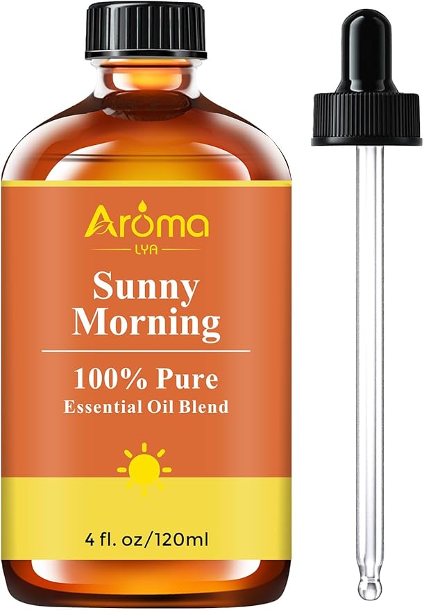 Sunny Morning — A 100% Pure Essential Oil Blend Citrus-Bright Blend that Makes Your Space Feel Like You Just Opened the Cu...