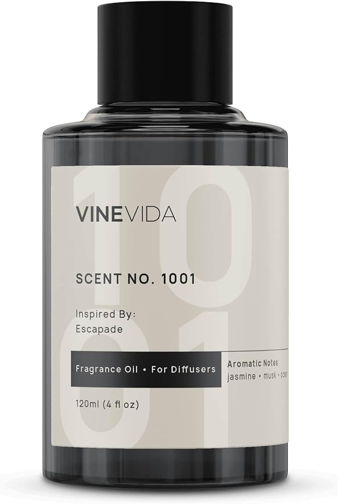 VINEVIDA (4oz) Hotel Diffuser Oil - Home Luxury Scents - Cold Air Diffuser Oil | Essential Oil No.1001 Inspired by Ritz Ca...