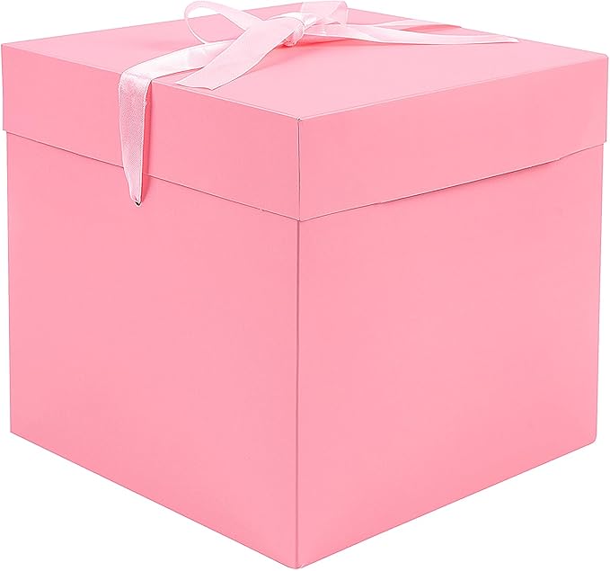 Elephant-package Medium Gift Box with Lids, Ribbon and Paper Filler, for Girls Women Birthdays, Mother's Day, Bridal Showe...