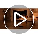 JOOFO End Table, Side Table with Ambient Light and Wireless Charging, Nightstand, Small End Table for Bedroom and Living R...