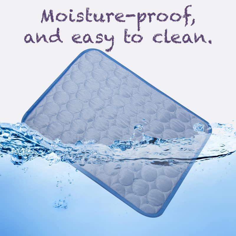 NianYi Pet Self-Cooling Pad, Pet Self-Cooling Mat, Summer Ice-Cooling Bed Mat for Cats, Summer Ice-Cooling Bed Mat for Dog...