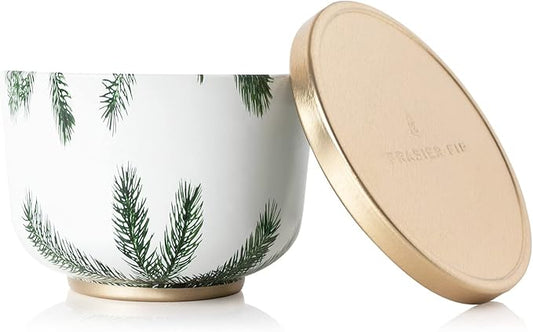 Thymes Scented Candles for Women & Men – Tin with Lid – Luxury Home Decor – Holiday Candles with Notes of Crisp Siberian F...