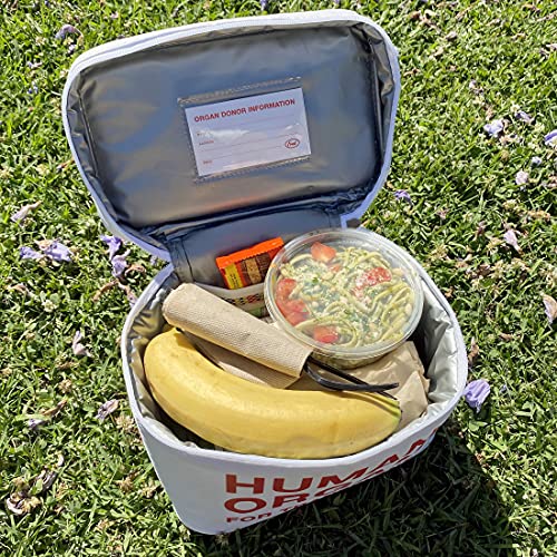 Genuine Fred, E.M.T Insulated Lunch Tote - The Original Emergency Meal Transportation, Waterproof Lined Bag to Store & Tra...