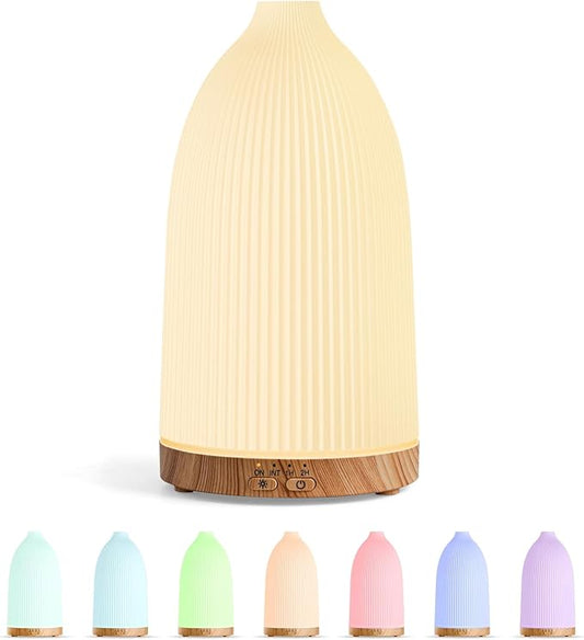 SALKING Essential Oil Diffuser, 100ml Aromatherapy Diffusers with Adjustable Mist Mode Timer Setting, Ultrasonic Diffusers...