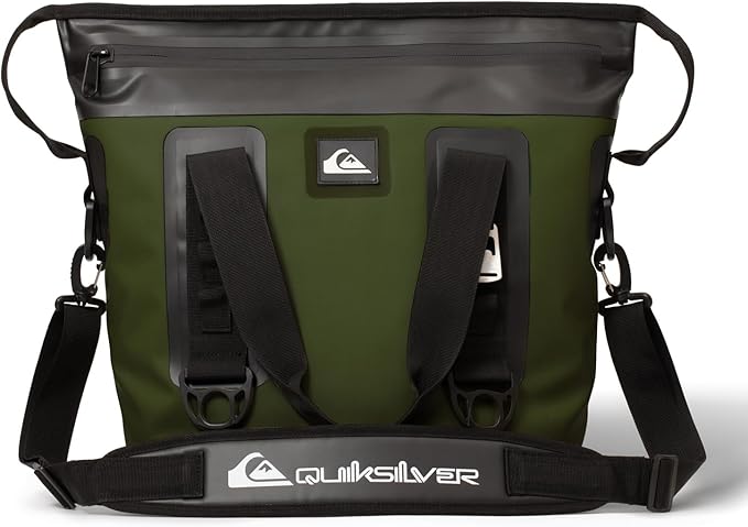 Quiksilver Zipperless Backpack Cooler 30L, Holds 36 Cans, 48 Hour Insulation, Leakproof & Waterproof Design, Heavy Duty TP...