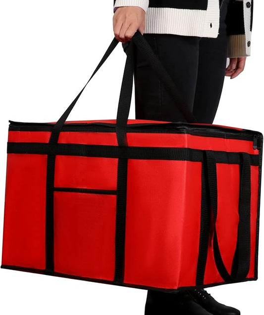 musbus Extra large XXXL Insulated Food Delivery Bag Cooler Bags Keep Food Warm Catering Therma Catering Bag for doordash 2...
