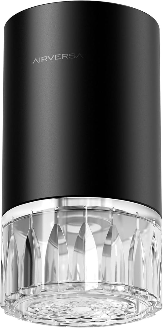 Airversa Waterless Essential Oil Diffuser for Home Room Desk Car Air Freshener Diffuser, Up to 600 sq ft, Battery Operate...