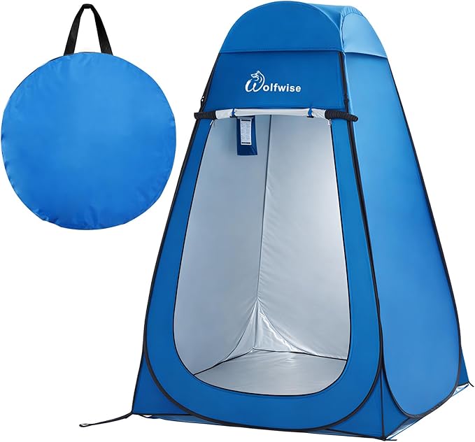WolfWise Pop Up Changing Tent for Beach, Camping Portable Shower Tents, Outdoor Privacy Bathroom, Change Dressing Clothes ...