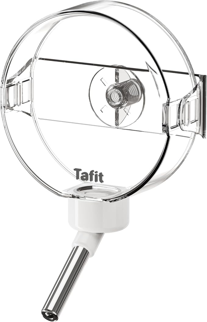 Tafit Small Animal Water Bottle, No-Drip Rollerball, Hanging, 5.3 oz, 150ml, for Hamsters, Mice, Rats, Gerbils