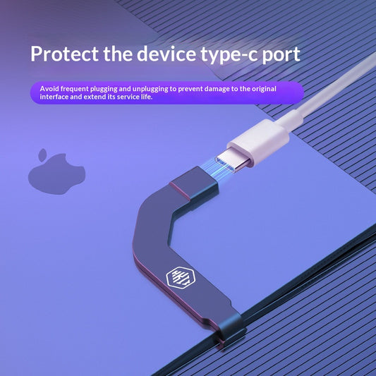 Flexible Flat Charging Cable With A Bent Connector For Tablets