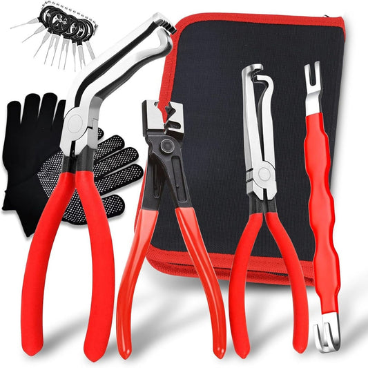 Party Decorations & Accessories—Electrical Connector Puller Set With Storage Box—Quick-Release Tool Set Made Of High-Strength Steel For The Repair And Maintenance Of Cars, Trucks, SUVs, And Jeeps