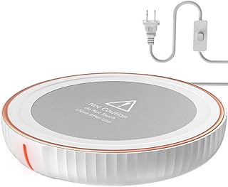 HouseGem Large Candle Warmer Plate - Coffee Cup Mug Warmer for Desk, Candle Melter, Electric Mug Heater for Beverages, Mil...