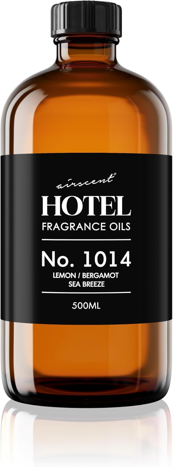 AirScent Hotel Diffuser Oil No. 1014 - The Iconic 5-Star Hotel Coastal Blend - Lemon Bergamot Sea Breeze - 500 mL Fragranc...
