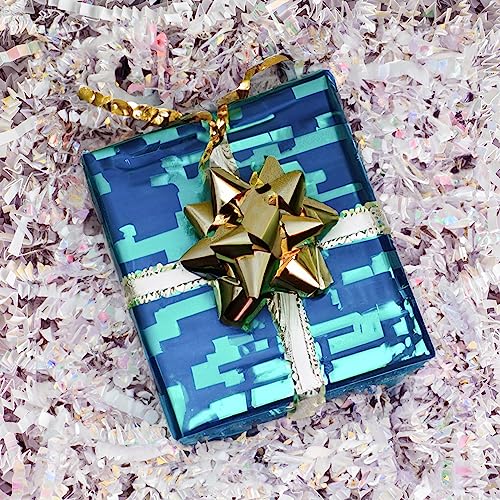 Uptotop 5oz Crinkle Cut Paper Shred Filler for Gift Wrapping, Gift Basket Filling, Perfect for Birthday, Christmas, Thanks...