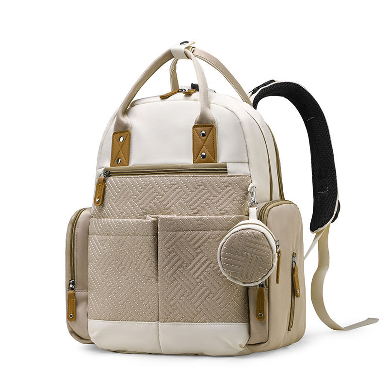 Large-capacity Mummy Handheld Fashionable And Convenient Baby Care Bag